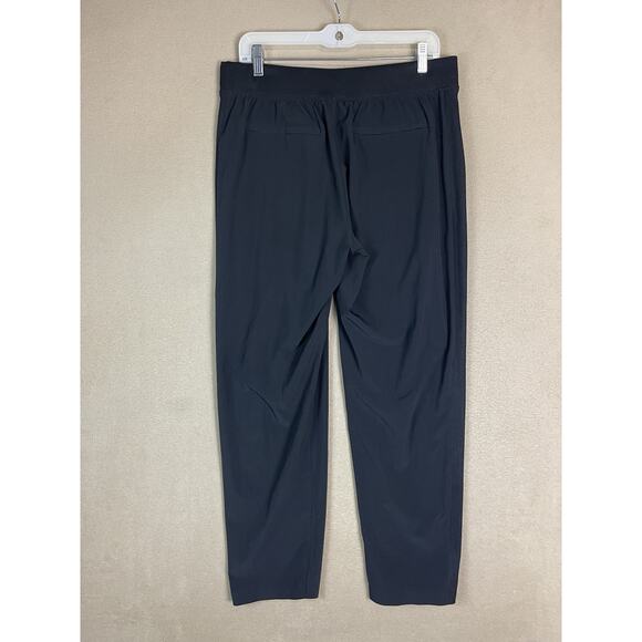 Athleta Pants Womens 10 Black Brooklyn Mid Rise Ankle Slim Fit Stretch Pull On - Picture 13 of 14